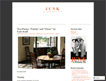 Tablet Screenshot of junklit.com